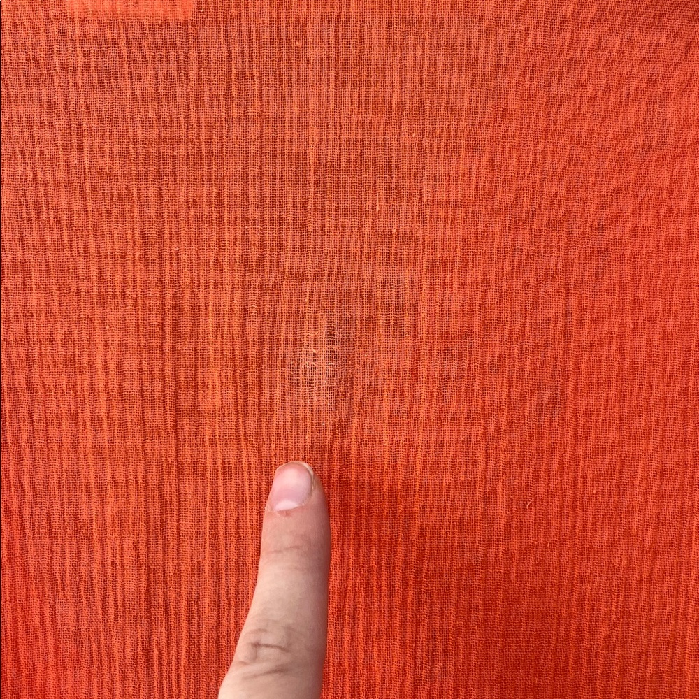 NWT La Blanca Vibrant Orange Crochet Swim Cover-Up Size Large - Picture 14 of 15